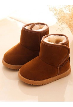 Дитячі коричневі уггі для самих маленьких